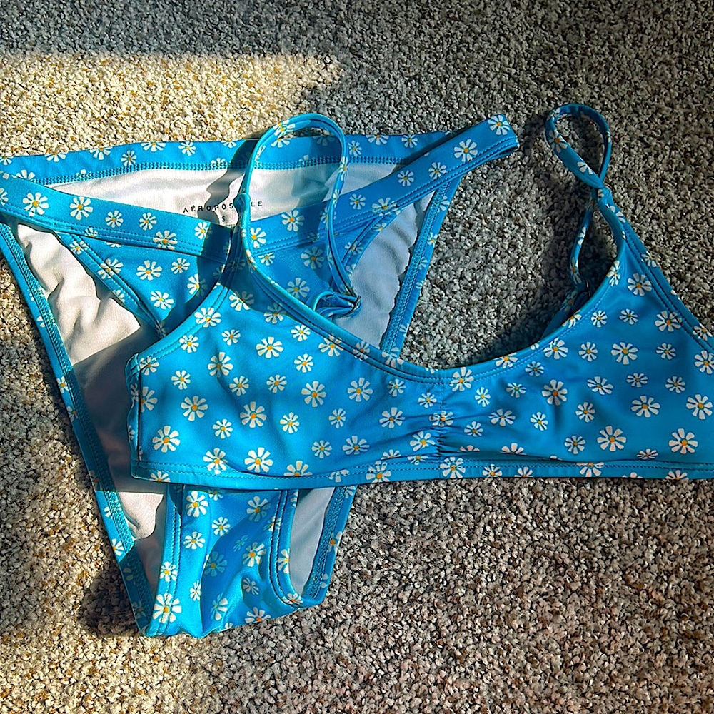 A adorable flower swimsuit